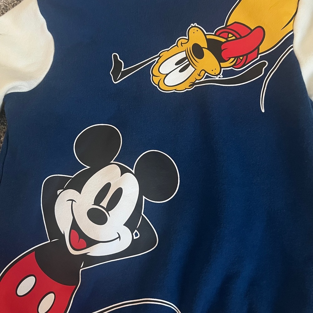 Jem DISNEY EUC Kids Blue and Green Mickey Mouse Jacket size 5 - Picture 6 of 6